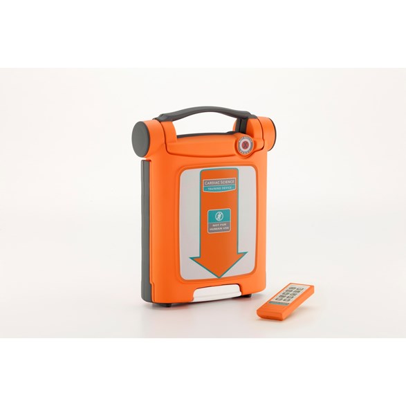 Trainer G5 med fjärrkontroll, iCPR-elektroder