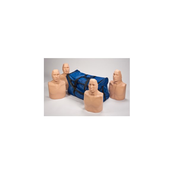 HLR-docka, med väska (4-pack), ventil, lunga