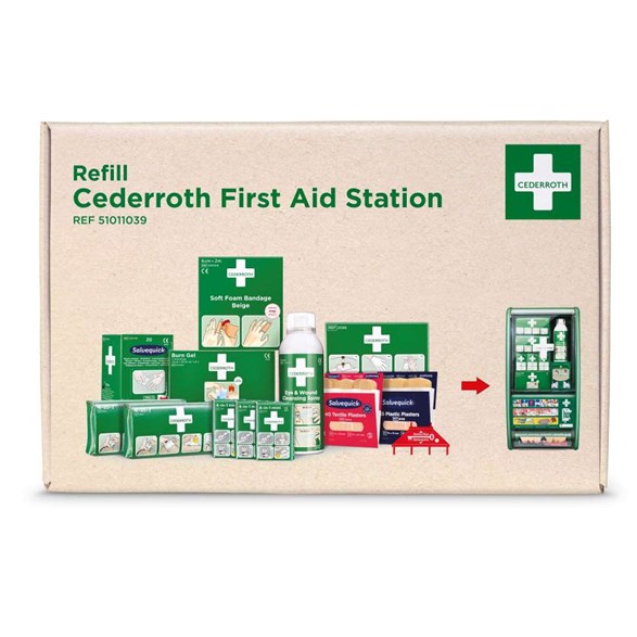 Cederroth första hjälpen station refill