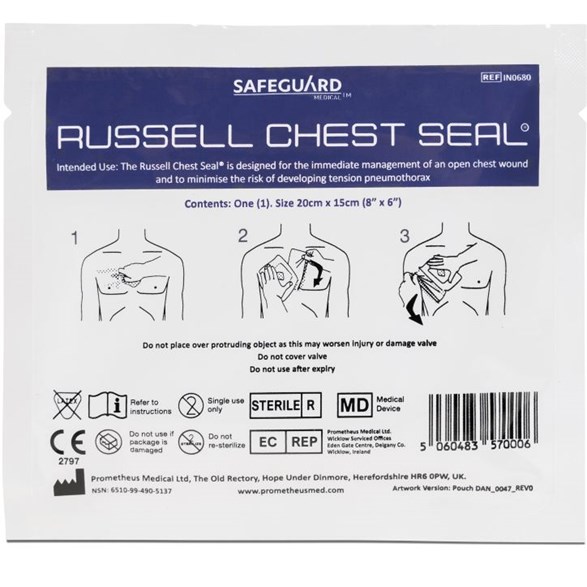 Russell Chest Seal® blodstoppare