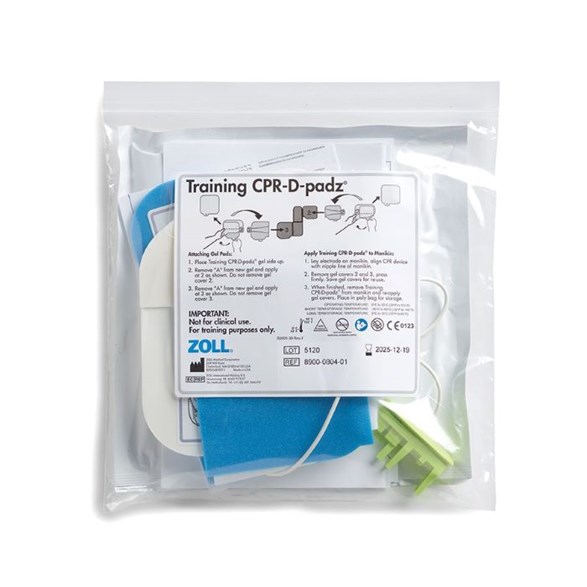 Defibrillatorelektrod, CPR-D-padz med CPR, ZOLL AED Plus Trainer 2