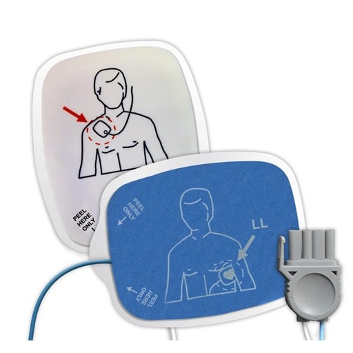Defibrillatorelektroder för Lifepak 1000/500/12/15, vuxen