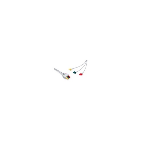 Beneheart D30, 3-avledn EKG-kabel, neonatal