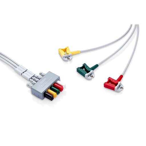 Beneheart D30, ekg-kabel & 3-avledn, barn