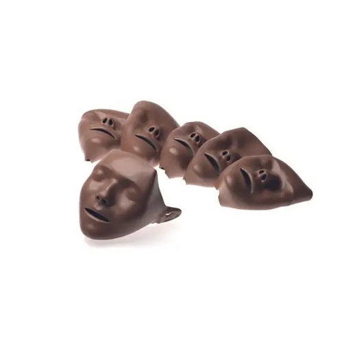 Little Anne ansiktsskinn mörk, 6-pack