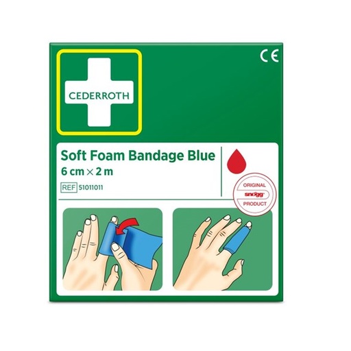Cederroth Soft Foam Bandage 6cm x 2 m