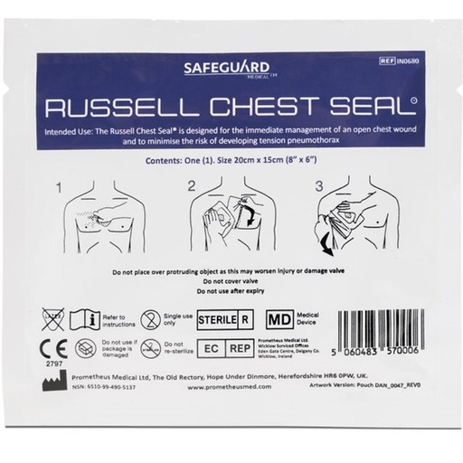Russell Chest Seal® blodstoppare