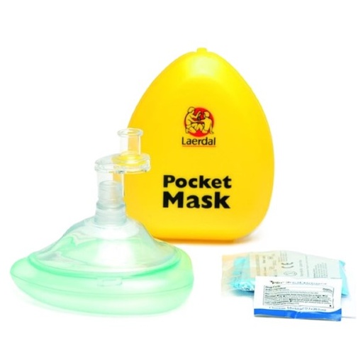 Pocketmask med envägsventil och filter, Laerdal